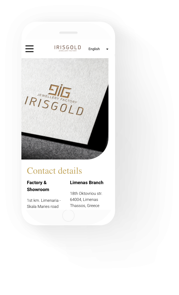 Iris gold jewellery factory top